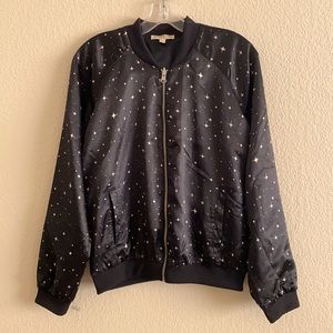 ☃️3 for $30☃️ Satin Bomber Jacket